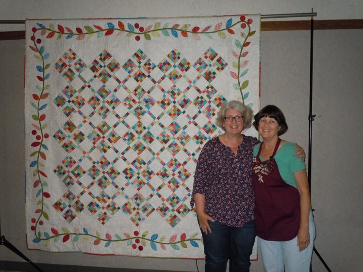 Annie's Star opp quilt